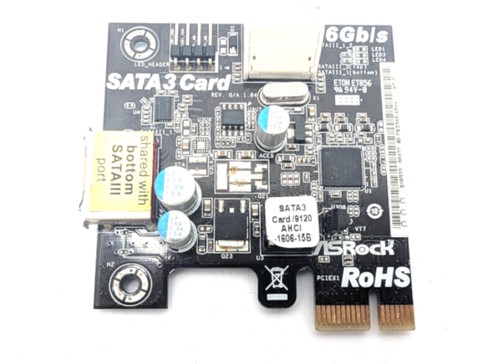 Asrock pcie sata3 card - pcie,
