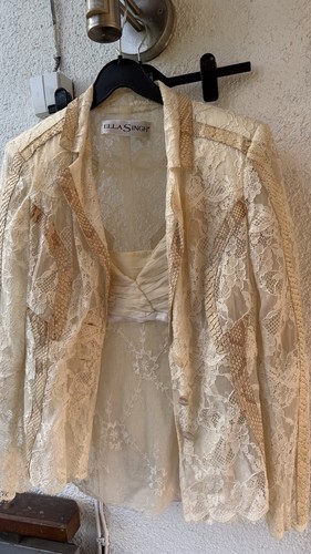 True vintage set jacke spitze - jacke,