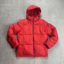 TOMMY HILFIGER Herren Daunen Jacke Gr. L Puffer Daunenjacke Windjacke 5607 Rot