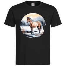 T-Shirt Pferde Reiten Pferd