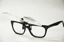 Notlesebrille Lesebrille + 2,5 Lesehilfe Brille Clip on Vorhänger klappbar Neu