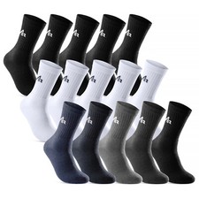 i1R Tennissocken Sportsocken Herren Damen Socken Baumwolle 10 | 20 | 30 Paar