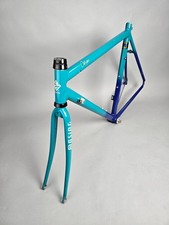 Rahmen Set Müsing Calypso Aluminium Alu 56 cm Grün Blau vintage frame retro