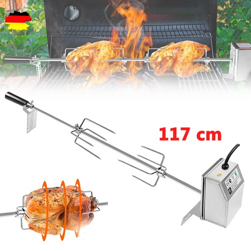 Bbq drehspieß grillspieß mit - bbq,