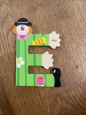 Sevi Holz-Buchstaben - Clown - Kinderzimmer - E - Buchstabe -