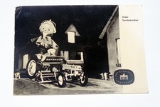 Ansichtskarte Sandmann auf Traktor RS09 Kinderfernsehen DDR 1963 gelaufen