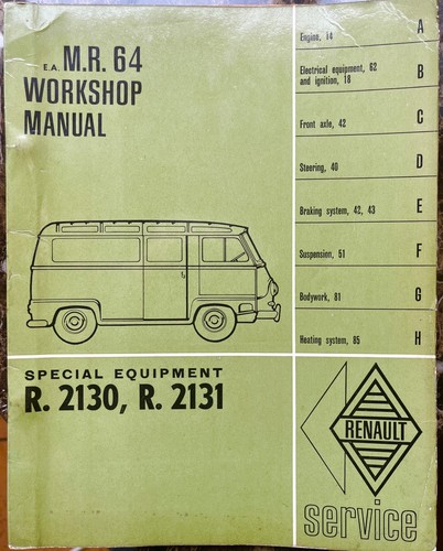 Renault estafette r2130r2131 - renault,