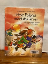 Hexe Pollonia macht das Rennen