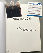 NEO RAUCH  In-person signed Buch  =NEU= Autogramm RARITÄT + Foto + COA ACOA