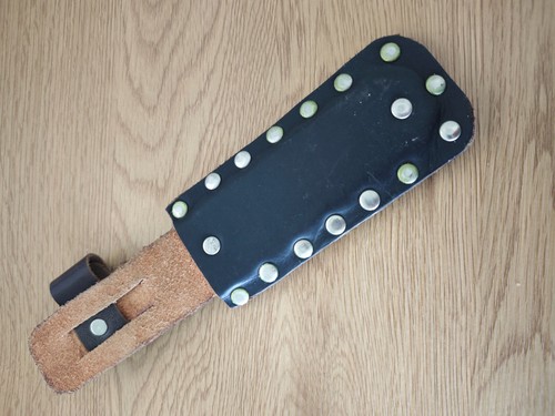 Leder messerscheide für - leder-messerscheide,