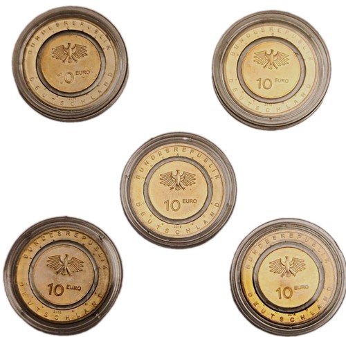 Deutschland 10 euro - 5x,
