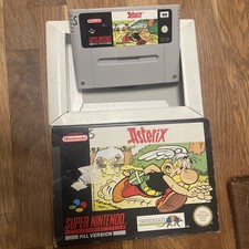Super Nintendo Spiel : Asterix in OVP - Infogrames | SNES OVP - dt. PAL NOE