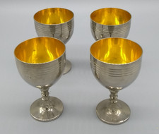 Versilbert Eierbecher 4St Art