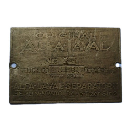 Altes schild alfa - altes,