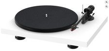 Pro-Ject Debut Carbon EVO Audiophiler Plattenspieler Carbon Tonarm Satin Weiß