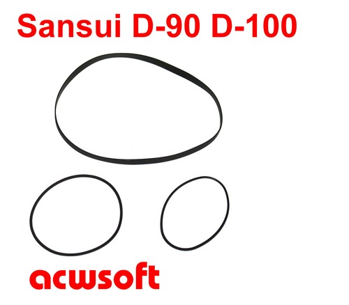 Riemen belts for sansui - sansui, d90