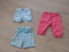 3x Kurze Hosen Shorts Sommer Kind Kleinkinder 98-104