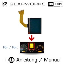 Tacho Display für PORSCHE Cayenne 955 9PA Kombiinstrument GELB