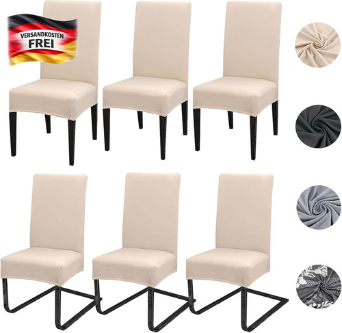 Stuhlhussen set für esszimmer - stuhlhussen,