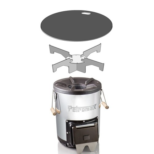 Grillplatte und kochkreuz set - grillplatte,