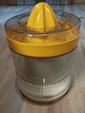 Moulinex Entsafter, Saftpresse, gelb - weiß, Elektrisch, 70'ziger Jahre, Kult !