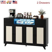 Sideboard Buffet Cabinet＆4