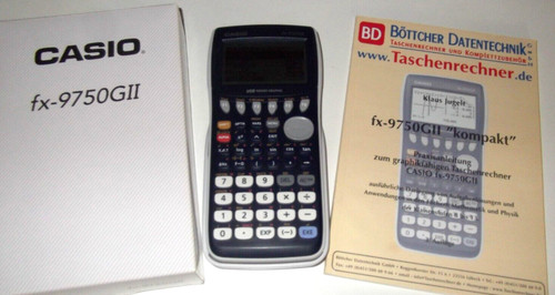 Casio 9750 gii - casio,