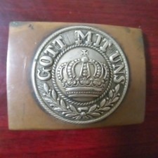 Koppelschloss -Preußen- Gott