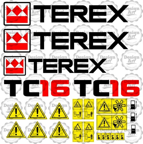 Terex tc16 bagger minibagger - tc16,