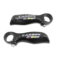 Ergonomics Mountain Bike 3K Full Carbon Fibre Bar Ends Small Auxiliary Handlebar