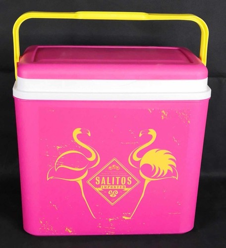 Salitos bier kühlbox - salitos, pink