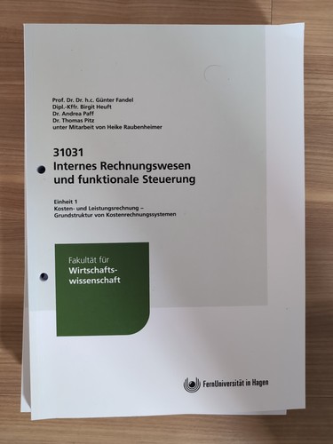 Fernuni hagen 31031 internes - hagen,