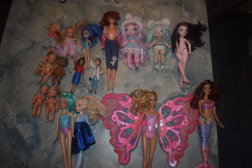 Verschiedene barbie puppen - verschiedene,
