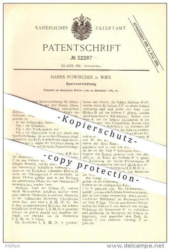 Original patent hanns - -,