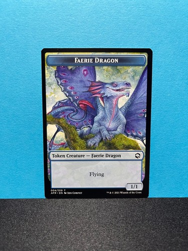 Faerie dragon token - faerie,