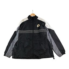 Washington Redskins XXL NFL Herren Jacke Grau Schwarz Reebok