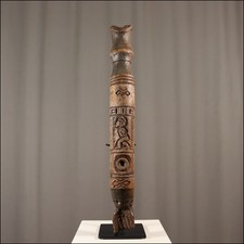 83853) Flöte Kongo Afrika AFRIKANISCHE KUNST