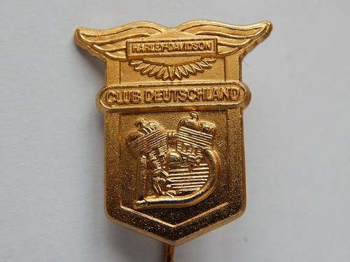 Harley davidson anstecknadel - davidson,
