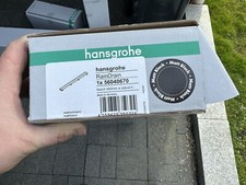 Hansgrohe RainDrain Match Fertigset Duschrinne mit höhenverstellbarem Rahmen 900