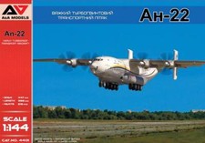 A&A Models 4401 1:144 Antonov An-22 Heavy Turboprop Transport Aircraft