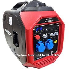 Honda EU 32i Benzin Inverter 3200W Stromerzeuger Stromaggregat 2x Schuko