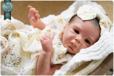 Studio-Puppe Baby MÄDCHEN Reborn Lennon von Dawn Mcleod 20 Zoll