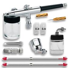 Airbrush Pistole AG-234S mit Double-Action-Funktion 0,2 mm 0,3 mm 0,5 mm Nossles