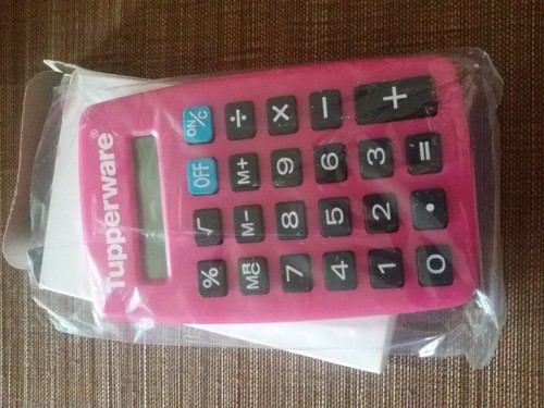 Tupperware taschenrechner - tupperware,
