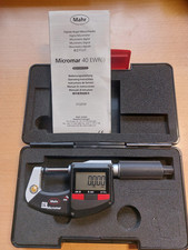 Mahr Bügelmessschraube / Mikrometer IP65 Digital 0-25 mm Micromar 40EWRi 4157100