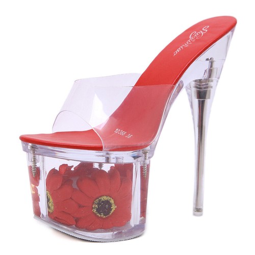 Damen pantoletten high - pantoletten,