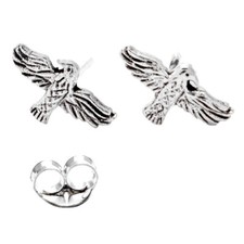 Ohrstecker Hugin und Munin