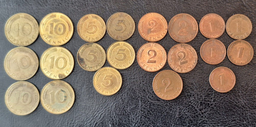 Alte pfennig münzen 5 - 21,