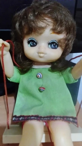 Vintage rubber doll anime - doll,