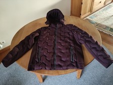 Herren Winterjacke (Weinrot)